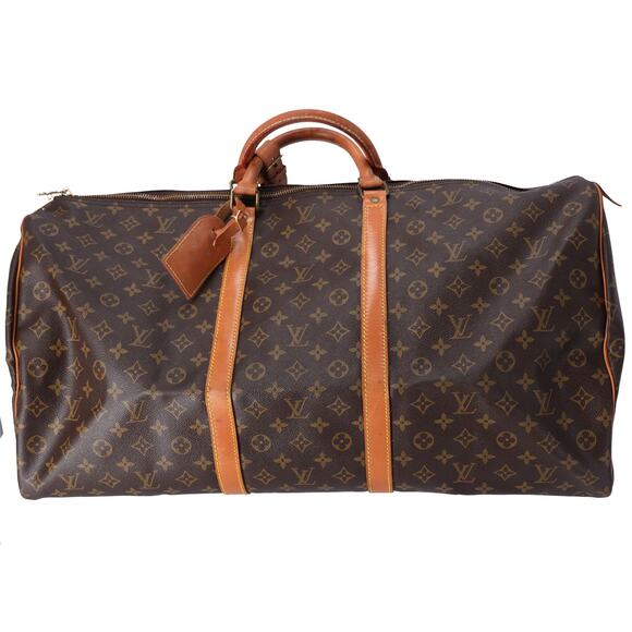 Louis Vuitton Keepall 60 Monogram Duffle Boston Bag M41422 Canvas - Picture 1 of 9